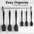 Kit de colheres de Silicone - Daillyshop