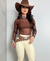 Body em tule na internet