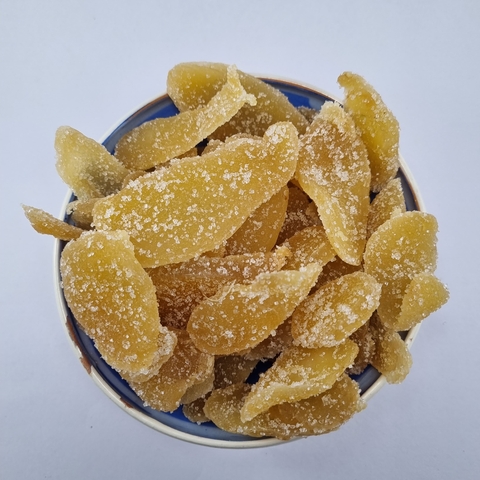 JENGIBRE AZUCARADO EN RODAJAS