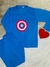 Pijama Infantil Masculino - Poliéster gola V - comprar online