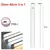 Luz de led com sensor de movimento, sem fio, usb, luz noturna, guarda-roupa - loja online