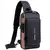 Imagem do Mochila anti-furto com senha, usb, slim bag