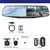 Espelho retrovisor gravador de condução 4.3 Polegada 1080p lente du - comprar online