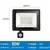 Holofotes LED 100W 50W 30W 20W 10W PIR Sensor de movimento IP66 LED à prova d&# - loja online