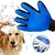 Luva de cabelo para animais de estimação, pente para limpeza de cães e gatos, na internet