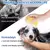 Escova de shampoo para cães de hóspedes, 2.7oz, 80ml, pente de massagem para g