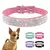 Imagem do Coleira de cachorro cristal glitter strass coleiras para animais de estimação