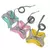 Conjunto de Arnês Ajustável para Cachorro e Gato Colete para Cães Trela Pet - comprar online