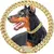Coleira de corrente para cães, luxo, dourada, corrente de metal para animais de - loja online