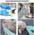 Pet aliciamento luvas de limpeza cão gato banho shampoo luva purificador magia - loja online