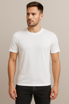 Camiseta Masculina Algodão Manga Curta Minimalist - Blueprintt