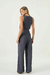 Calça Pantalona Alfaiataria Mabrê Chic – Chumbo Elegante - comprar online