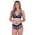 Conjunto Sem Bojo com Renda Bicolor (LBR9762) - loja online