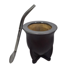 Camionero de Calabaza c/ virola de acero + Bombilla Pico de Loro de - comprar online