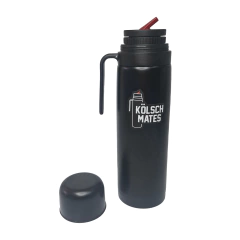 Termo Media Manija Negro - 1 Litro - comprar online