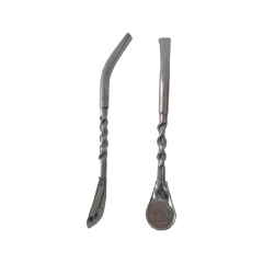 Bombilla Pico de Loro Torneado (Acero inoxidable)