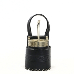 Porta mate - 100% Cuero Premium en internet