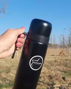 Termo Media Manija Negro - 1 Litro