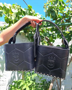 Canasta Matera AFA 100% Cuero Premium