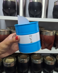Juego de latas "argentina" (Yerbera y azucarera) - Kolsch Mates