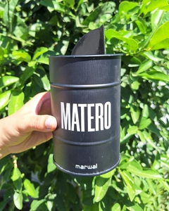 Juego de latas "Matero" (Yerbera y azucarera)