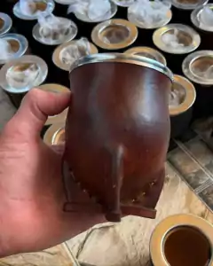 Camionero de Calabaza c/ virola de acero + Bombilla Pico de Loro de