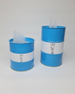 Juego de latas "argentina" (Yerbera y azucarera)