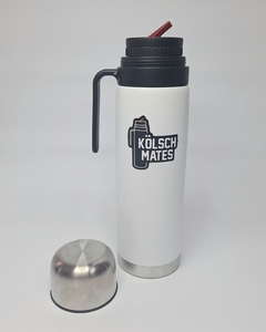 Termo Media Manija Blanco - 1 Litro