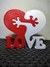 Imagem do Enfeite Decorativo LOVE Abraço Coração