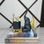 Elefante Decorativo Geométrico 16 cm com Vasinho - GODE FUSION