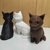 Estatua Decorativa de Gato Baby 10cm - UNIDADE - GODE FUSION