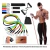 kit de 11 peças com 5 elasticos - comprar online