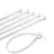 Abraçadeiras de Nylon 2,5x100mm – Kit com 100 Unidades - comprar online
