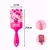 Pente para Cabelo Hello Kitty - Escova Hello Kitty rosa, fofa e prática para desembaraçar sem puxar - MLIRA SHOP