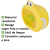 Lancheira Lemon Bobo Amarela - Compacta e Divertida - Marmita fofa - Bento - comprar online