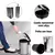 Kit Lixeira Inox com Pedal 3 Litros + Escova Sanitária de Banheiro na internet