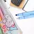 Kit 6 Marcadores de Texto Pastel Apagáveis - Ponta Dupla Tema Coelho Fofo - MLIRA SHOP