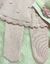 Saída Maternidade com Manta Isabel – Rosa Bebê - Little Dots