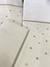 Kit 3 Peças Fralda Quadriculada Premium Bordado Barrado Poá - comprar online