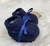 Sapatinho Tricô Laço Cetim - Azul Marinho - comprar online