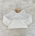 Body Renda Perolado - Off White - Little Dots