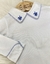 Body Flor de Liz Azul - Little Dots