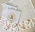 Kit 3 Peças Paninho de Boca - Ursinha Moldura Floral na internet