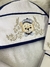 Imagem do Kit 4 Peças Fralda Quadriculada Premium Bordado Barrado com Toalha Capuz Forrada Urso