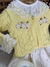 Saída Maternidade com Manta Aurora - Amarelo e Off-White - comprar online