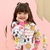 Conjunto Longo infantil menina branco e rosa - comprar online