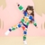 Conjunto Longo infantil menina arco íris - comprar online