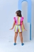 Conjunto infantil menina rosa sorvete - loja online