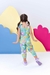 Imagem do Macacão Fashion infantil menina verde agua