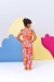 Macacão Fashion infantil menina vermelho - loja online